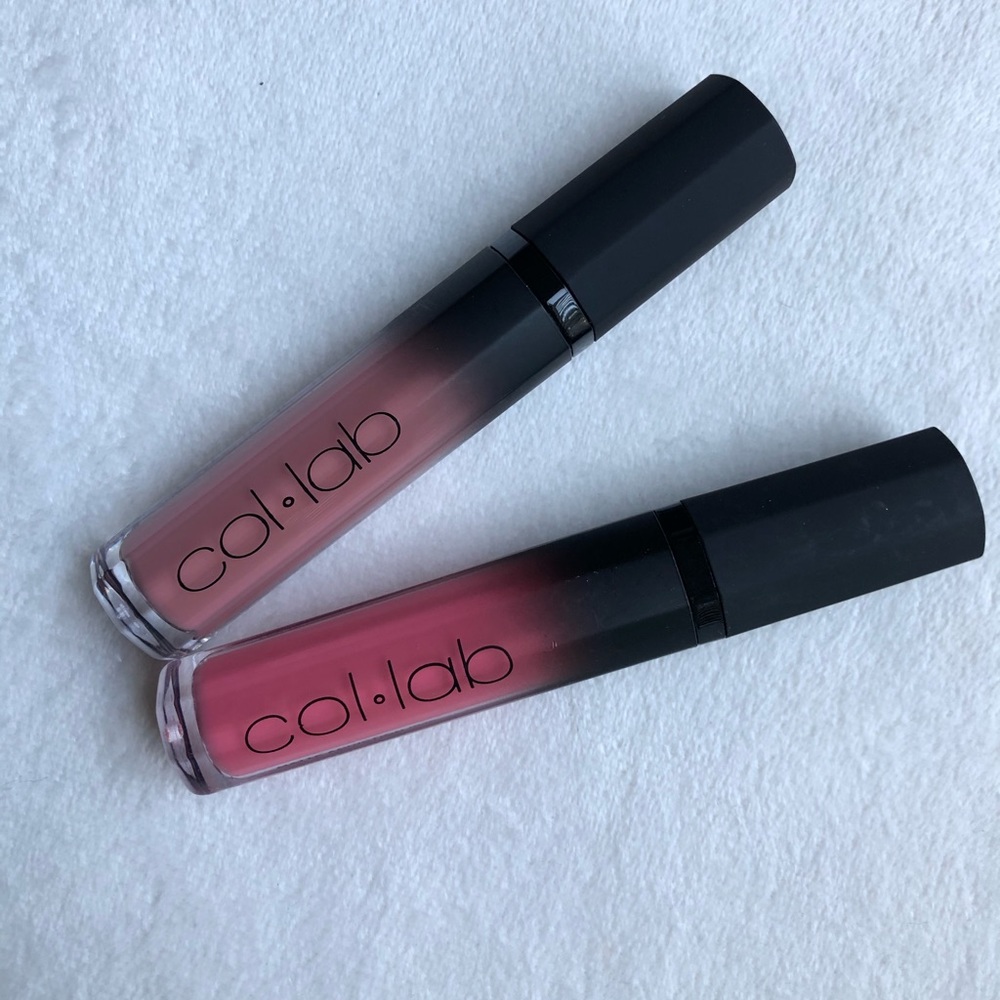 COL-LAB Matte Addiction Liquid Lip Color duo
